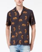 American Rag Men's Roaming Tigers Shirt, Created For Macy's