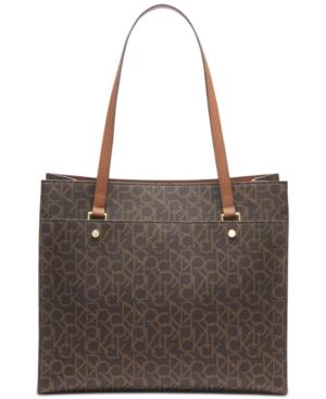 Calvin Klein Leo Signature Tote
