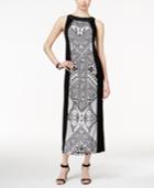 Style & Co. Printed Maxi Dress, Only At Macy's