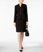 Le Suit Stand-collar Skirt Suit