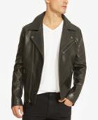 Kenneth Cole Reaction Men's Leather Moto Jacket