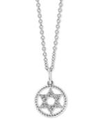 Effy Diamond Accent Star 18 Pendant Necklace In 14k White Gold