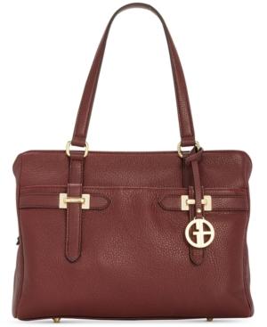 Giani Bernini Bridle Leather Tote, Created For Macy's