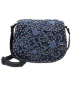 Patricia Nash Denim & Daises Salerno Small Saddle Bag