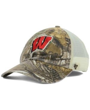 '47 Brand Wisconsin Badgers Ncaa Closer Cap