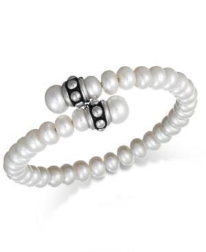 Honora Style Cultured Freshwater Pearl Pallini Coil Bracelet (7mm)