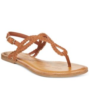 American Rag Keira Braided Flat Sandals, Created For Macy's Women's Shoes