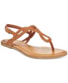 American Rag Keira Braided Flat Sandals, Created For Macy's Women's Shoes