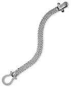 Diamond Bracelet, Sterling Silver Diamond Mesh Bracelet (5/8 Ct. T.w.)