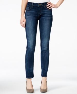M1858 Petite Megan Skinny Rinse Wash Jeans