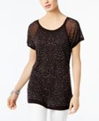Inc International Concepts Petite Studded Top, Created For Macy's