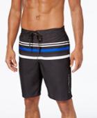 Calvin Klein Men's Board Stripe Swim Shorts