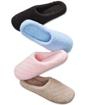 Charter Club Microterry Clog Slippers With Memory Foam, Only At Macy's