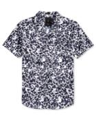 Guess Men's Abstract Animal-print Shirt