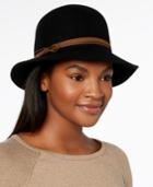 Nine West Wool Felt Raw-cut Cloche