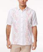 Tasso Elba Men's Tropical Pieced Shirt, Only At Macy's