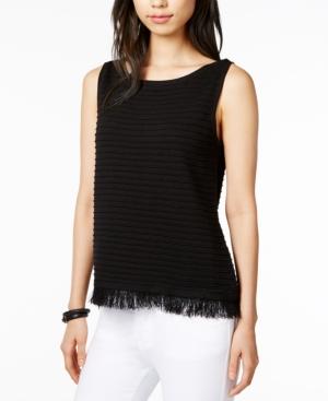 Tommy Hilfiger Fringe Shell, Only At Macy's