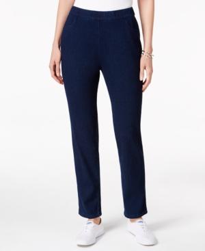 Alfred Dunner Pull-on Denim Jeggings