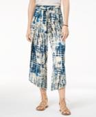 American Rag Juniors' Printed Open-seamed Soft Pants, Created For Macy's
