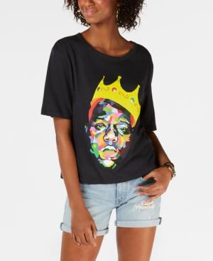 Merch Traffic Juniors' Cotton Biggie-graphic T-shirt