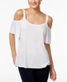 Calvin Klein Jeans Cold-shoulder T-shirt