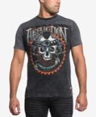 Affliction Men's Cherokee Flocked Graphic-print T-shirt