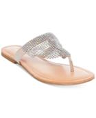 Madden Girl Sabeer Embellished Slip-on Thong Sandals Women's Shoes