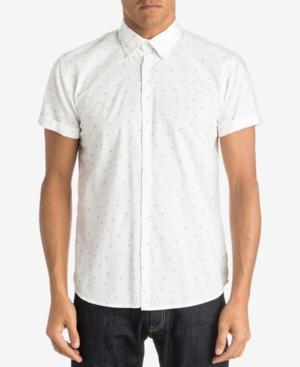 Quiksilver Men's Crossed Out Print Short-sleeve Shirt