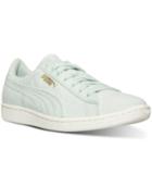 Puma Women's Vikky Canvas Casual Sneakers From Finish Line