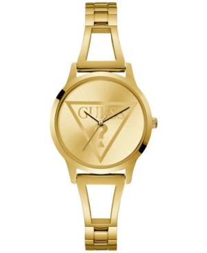 Guess Women's Gold-tone Stainless Steel Bracelet Watch 34mm