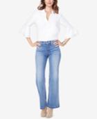 Nydj Tummy-control Wide-leg Jeans