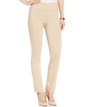 Miraclesuit Shaping Straight-leg Pull-on Pants