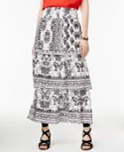 Inc International Concepts Tiered Maxi Skirt, Only At Macy's