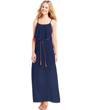 Trixxi Juniors' Popover Maxi Dress