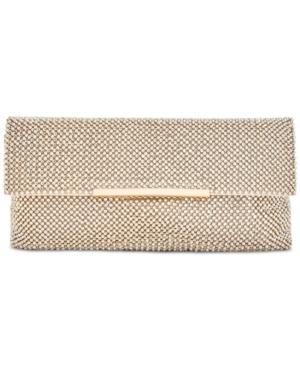 I.n.c. Hether Imitation Pearl Clutch, Created For Macy's