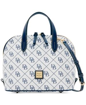 Dooney & Bourke Signature Zip Zip Medium Satchel, Created For Macy's