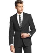 Dkny Black Pindot Jacket Extra Slim Fit