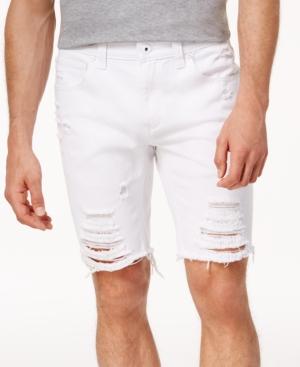 Inc International Concepts Men's Ripped 9 Shorts, Created For Macy's
