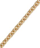 Signature Gold 14k Gold Rolo Chain Bracelet