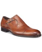 Mezlan Men's Kingston Single Monk Cap-toe Oxfofds Men's Shoes