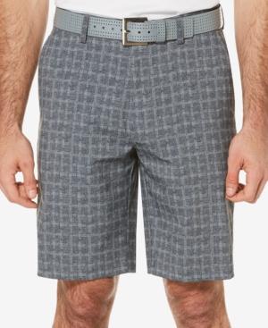 Pga Tour Men's Windowpane Plaid Golf Shorts