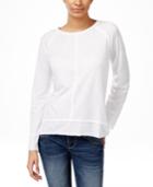 Style & Co. Long-sleeve T-shirt, Only At Macy's