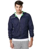 Buffalo David Bitton Men's Jarav Nylon Full-zip Hooded Jacket