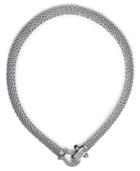 Diamond Necklace, Sterling Silver Diamond Mesh Necklace (5/8 Ct. T.w.)