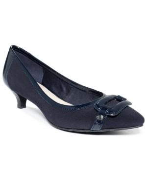 Anne Klein Melanie Mid Kitten Heel Pumps