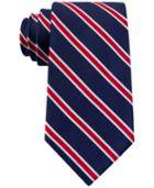 Tommy Hilfiger Men's Red Group Stripes Tie