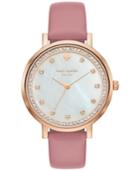 Kate Spade New York Women's Monterey Pink Leather Strap Watch 38mm Ksw1172
