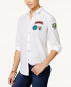 Shift Juniors' Patch Shirt, Only At Macy's