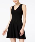 Jump Juniors' Mesh-back Fit & Flare Dress