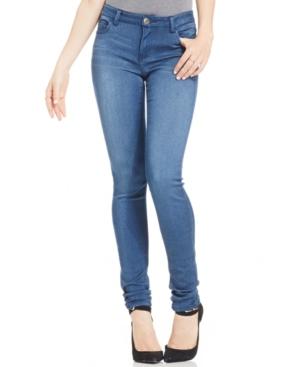 Celebrity Pink Juniors' Super-soft Walker Mid Rise Skinny Jeans
